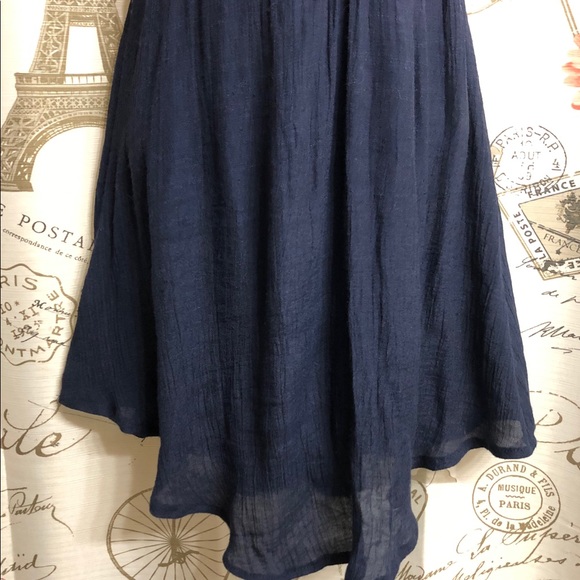 Socialite Navy Blue Dress With Cutouts - Picture 2 of 10